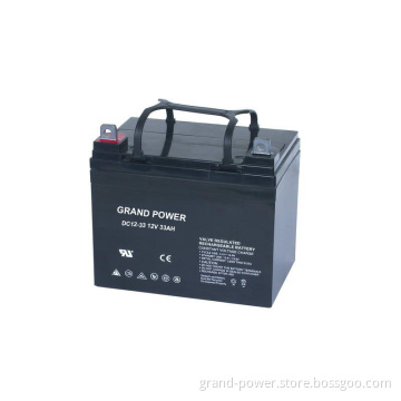 12V 33ah Deepcycle Lead Acid Battery
